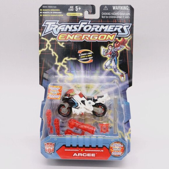 Other - Transformers Energon Arcee Omnicon Action Figure 2003 Hasbro New on Card